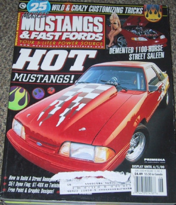 MUSCLE MUSTANGS & FAST FORDS 2000 JUNE - 7-SEC GT
